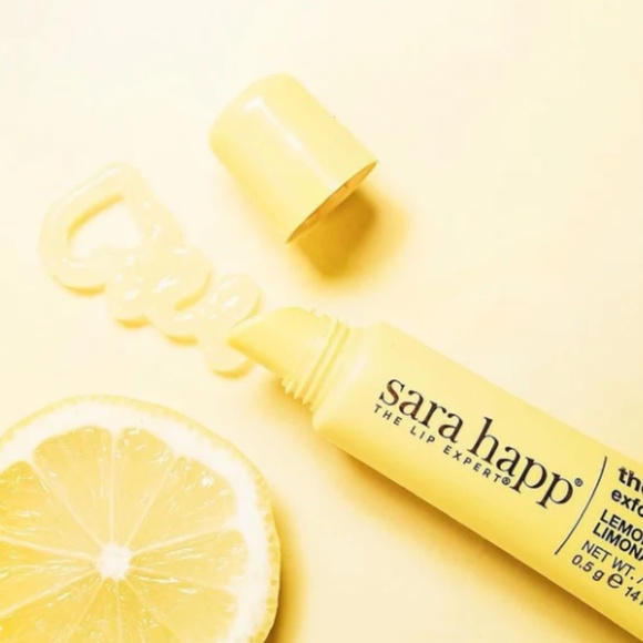NEW SARA HAPP LIP SCRUB - LEMONADE - Picture 1 of 2